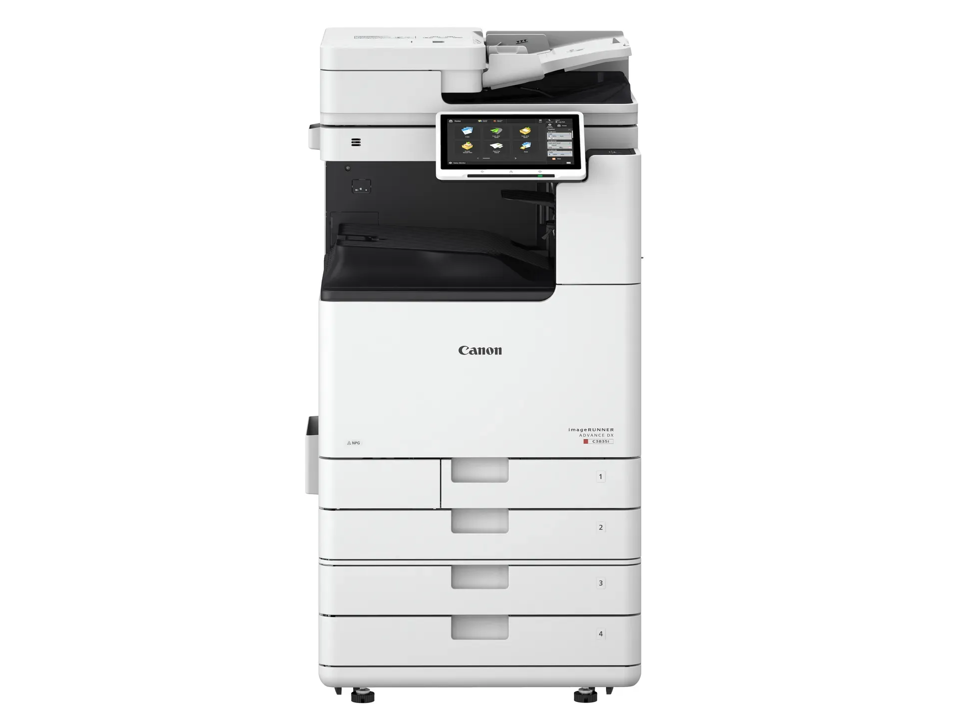 Canon imageRUNNER ADVANCE DX C3800 Serisi Ön Görünüm