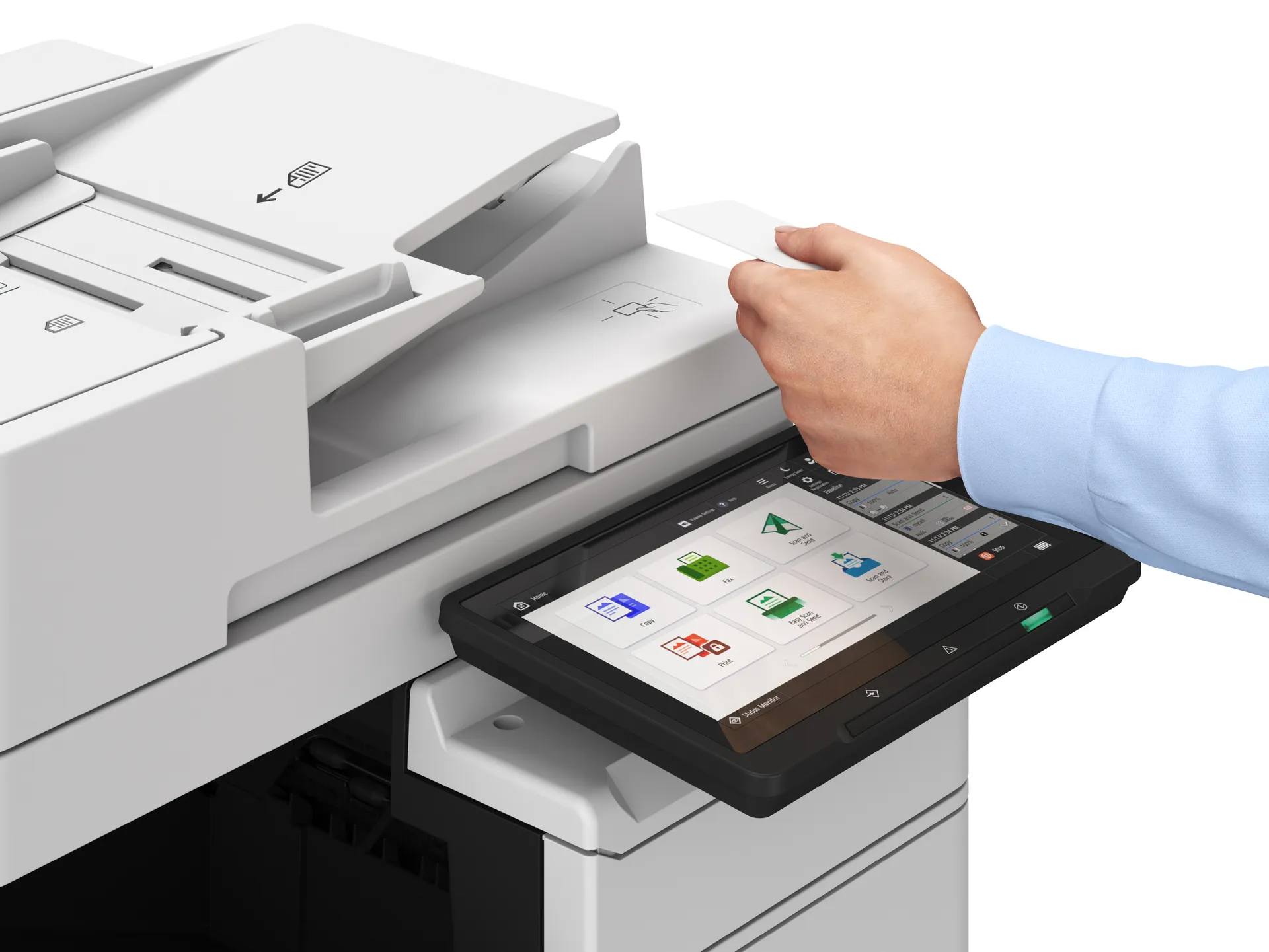 Canon imageFORCE 710 Serisi Kontrol Paneli