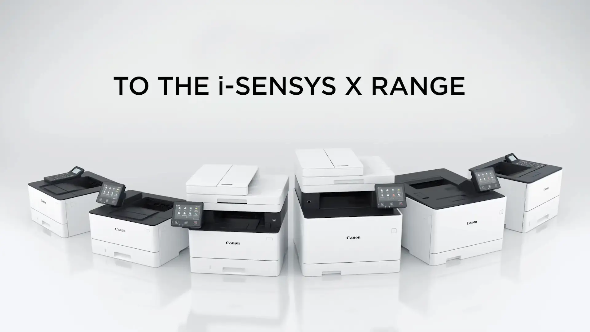 Canon i-SENSYS X serisi yeni nesil yazıcı ailesi tanıtım videosu